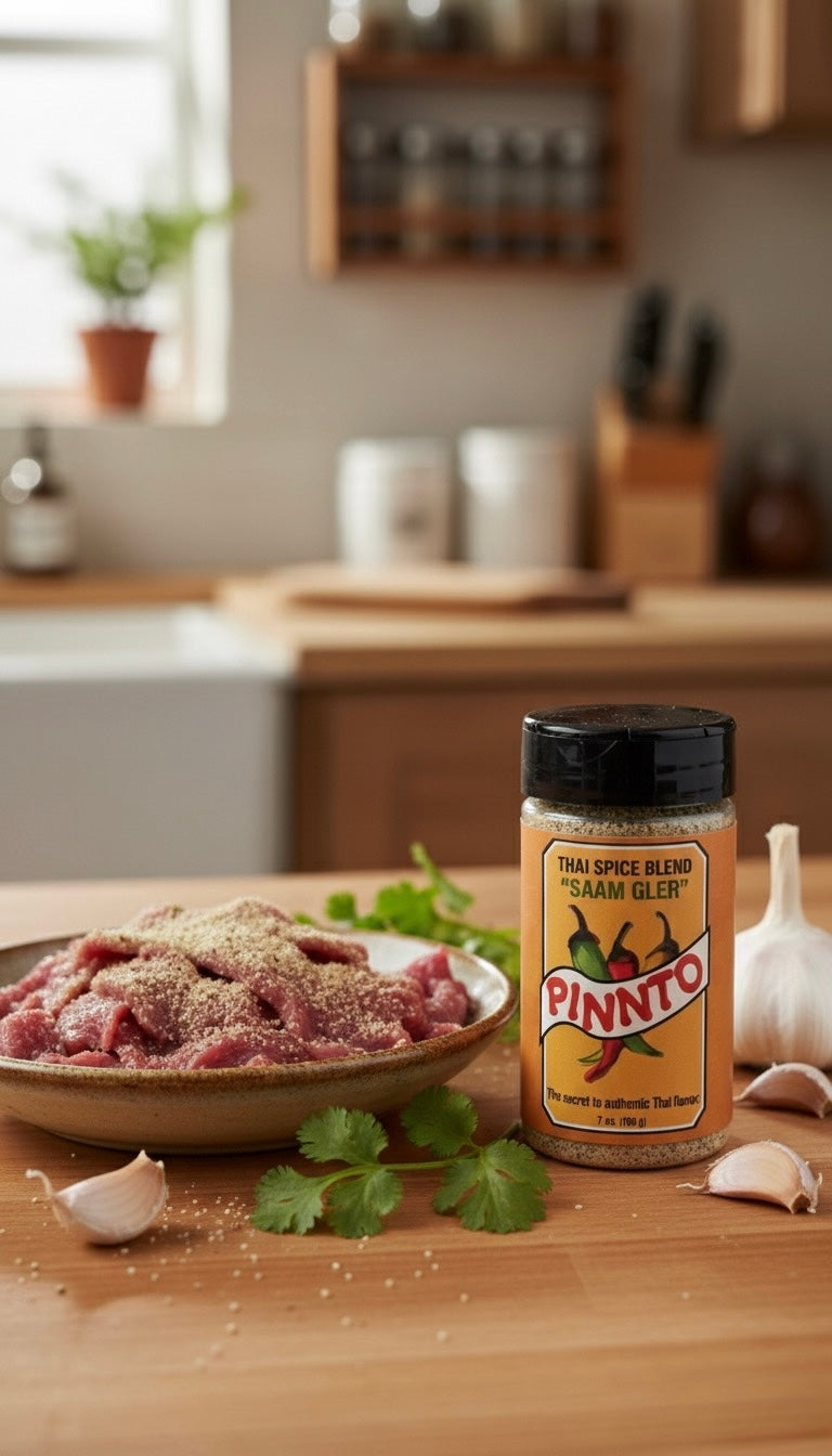 Pinnto Saam Gler - Classic Thai Blend Spices Seasoning Powder