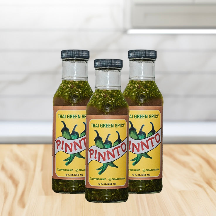 20% OFF Bundle Pack of 3 Pinnto Green Spicy Sauce