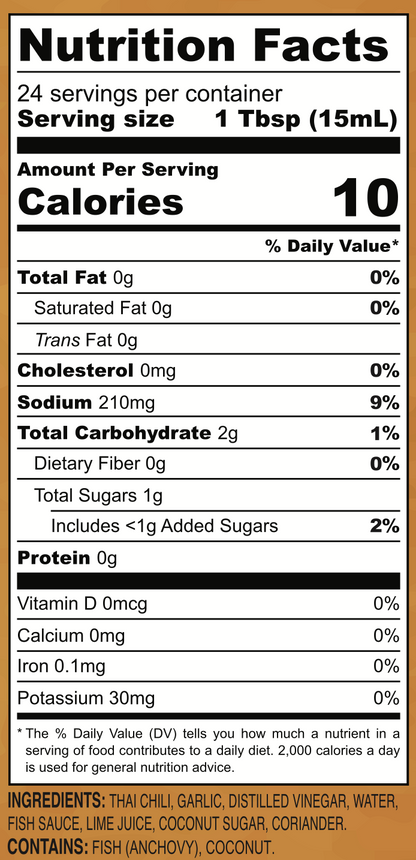 Pinnto Thai Spicy Green Sauce